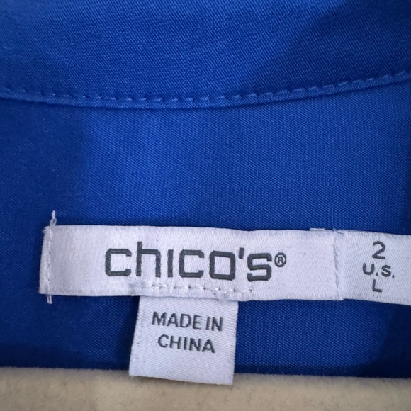 Chico's Vibrant Blue Maxi Dress - Picture 4 of 7